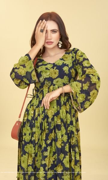 FLOWER PRINT KURTI KURTA 