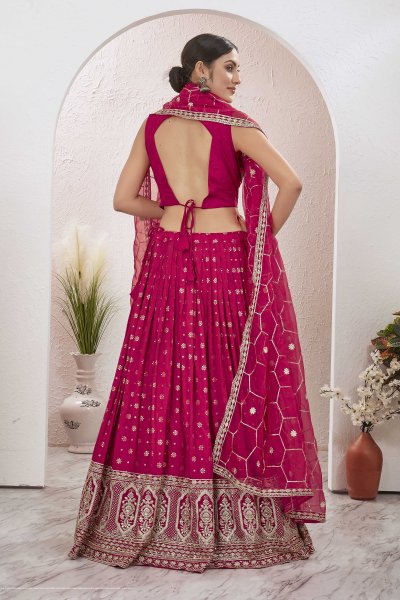 JACQUARD LEHENGA CHOLI SIDERS LEHENGA