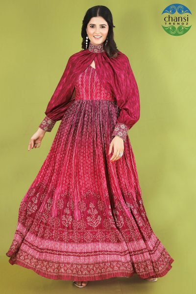 RANI BANDHEJ GOWN INDO-WESTERN GOWN