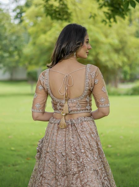 BISCUIT ETHNIC LEHENGA