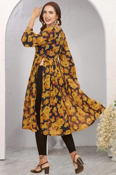 FLOWER PRINT KURTI KURTA 