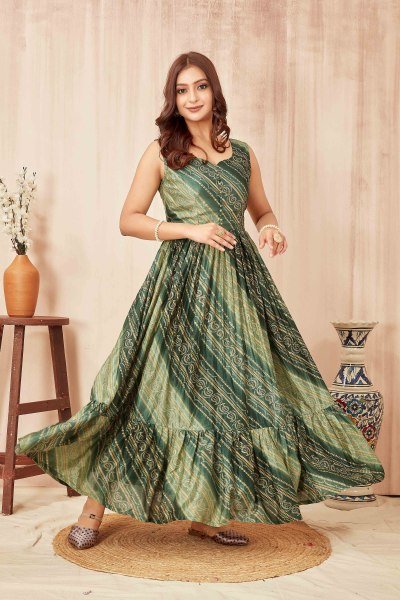 GREEN FROCK DRESSES