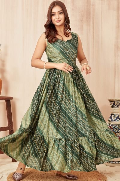 GREEN FROCK DRESSES