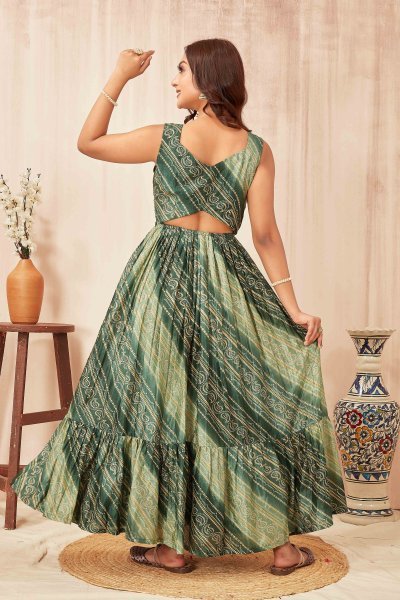 GREEN FROCK DRESSES