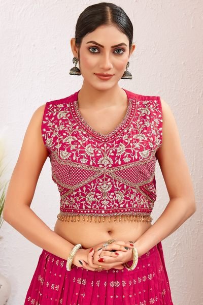 JACQUARD LEHENGA CHOLI SIDERS LEHENGA