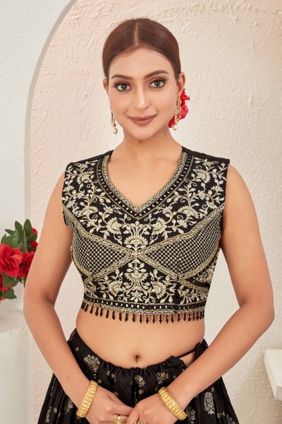 JACQUARD LEHENGA CHOLI SIDERS LEHENGA