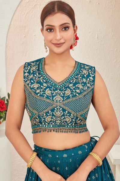 JACQUARD LEHENGA CHOLI SIDERS LEHENGA