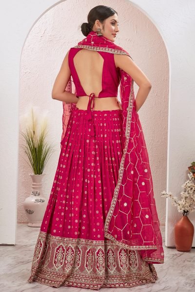 JACQUARD LEHENGA CHOLI SIDERS LEHENGA