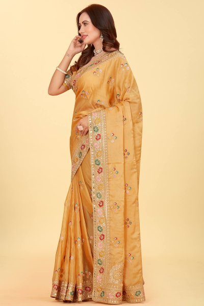 JARI WORKED SAREE SAREE