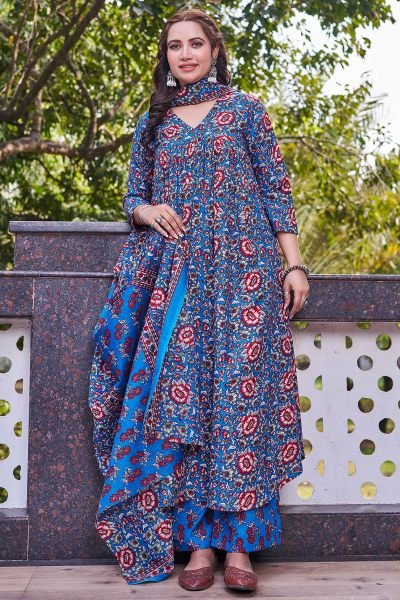 Kurta Dupatta   Plazzo Set for Women KURTA SET