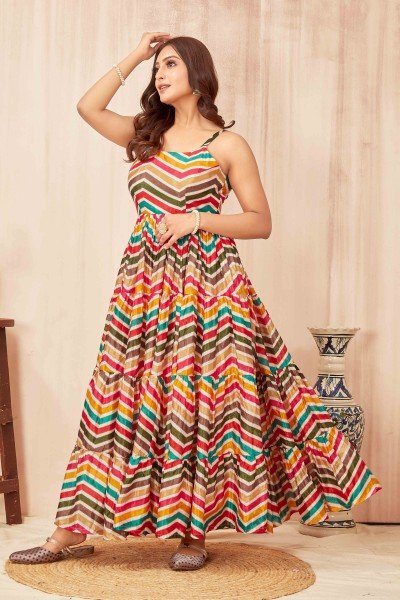  MULTICOLOR FROCK DRESSES