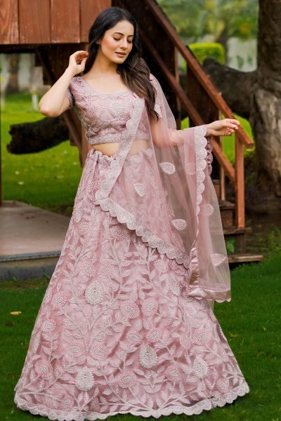 PINK ETHNIC LEHENGA