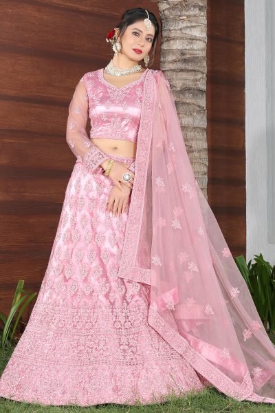 PINK ETHNIC LEHENGA