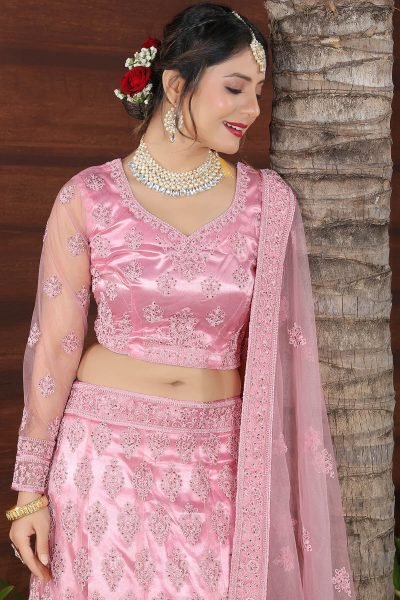 PINK ETHNIC LEHENGA