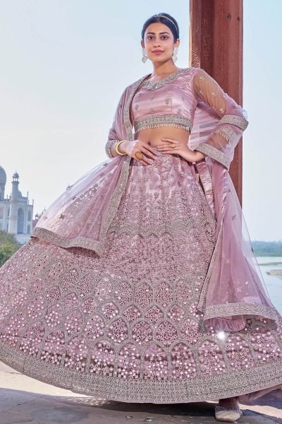 PINK ETHNIC LEHENGA