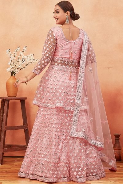 PINK ETHNIC LEHENGA