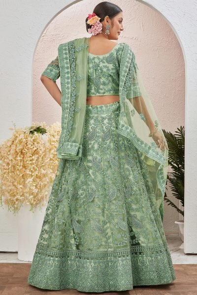 PISTA ETHNIC LEHENGA