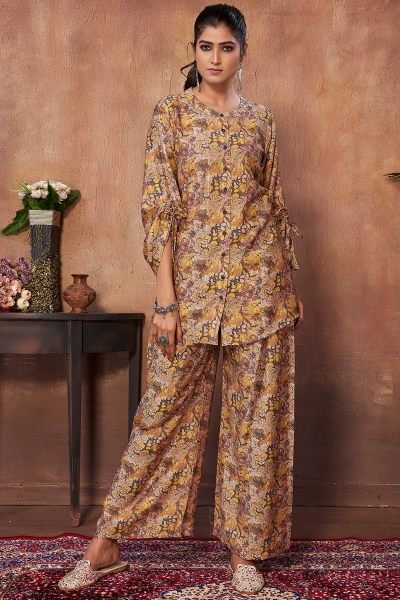 Printed Top   Palazzo CO-ORDS