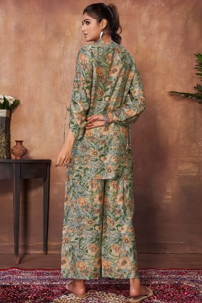 Printed Top With Palazzo CO-ORDS