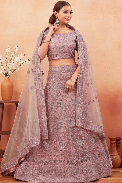 PURPLE ETHNIC LEHENGA