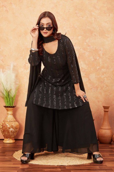 SEQUINSED WOMEN KURTA SET KURTA SET