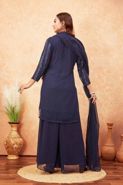 SEQUINSED WOMEN KURTA SET KURTA SET