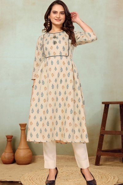 WOMEN A LINE KURTA SET KURTA SET