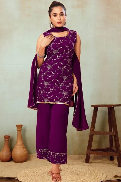 Women Embroidery Kurta Set With Dupatta KURTA SET