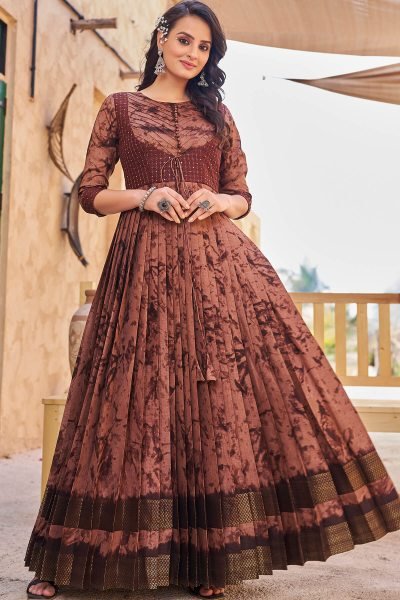 WOMEN ETHNIC GOWN DRESSES