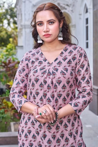 Women Regular Kurta with Trousers KURTA SET