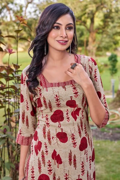 Women Regular Kurta with Trousers KURTA SET