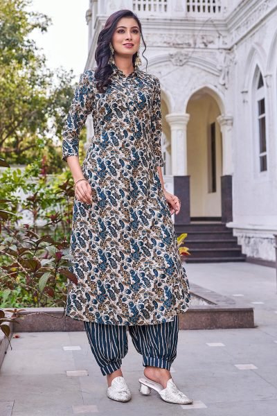 Women Regular Kurta with Trousers KURTA SET