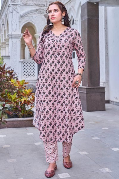 Women Regular Kurta with Trousers KURTA SET