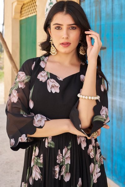 Women Printed Ethnic Maxi Dresses DRESSES