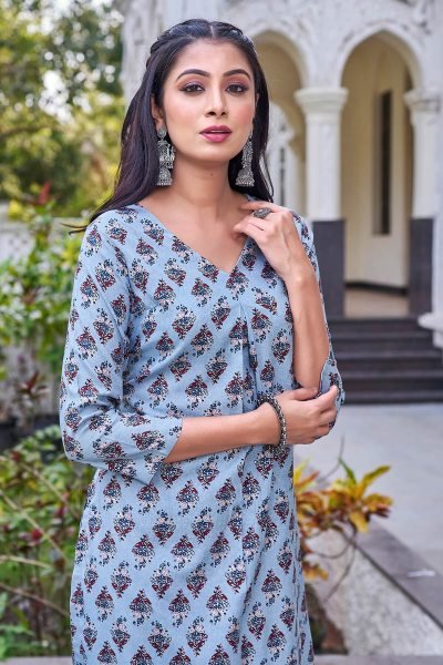Women Regular Kurta with Trousers KURTA SET