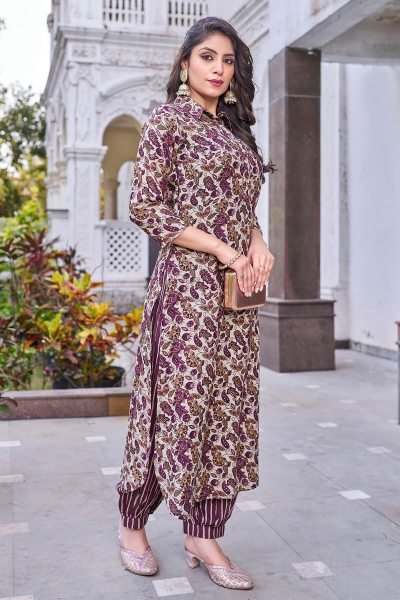 Women Regular Kurta with Trousers KURTA SET
