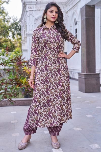 Women Regular Kurta with Trousers KURTA SET