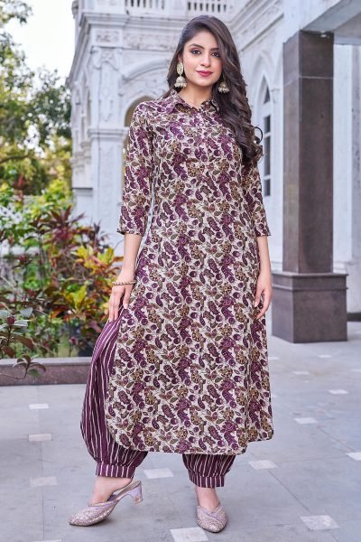 Women Regular Kurta with Trousers KURTA SET