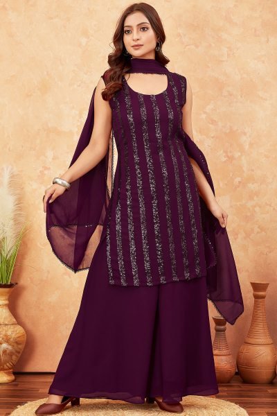 WOMEN SEQUINSED KURTA SET KURTA AND SUIT SET