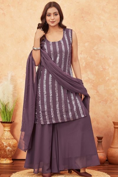 WOMEN SEQUINSED KURTA SET KURTA SET