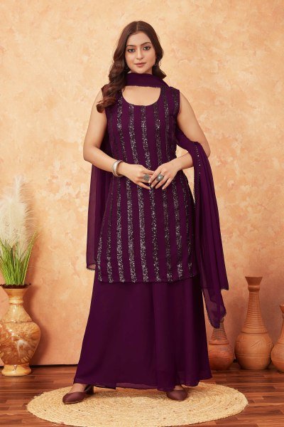 WOMEN SEQUINSED KURTA SET KURTA SET