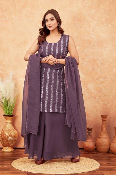 WOMEN SEQUINSED KURTA SET KURTA SET