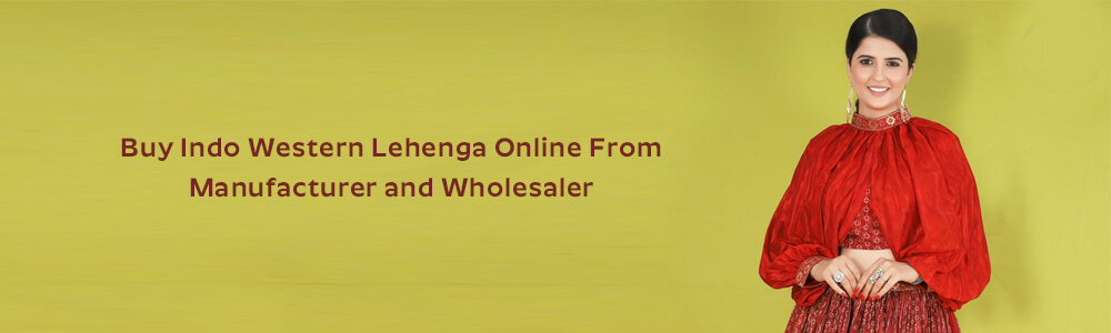Buy Designer Indo Western Lehenga Online in the USA | by Karmaplace | Medium